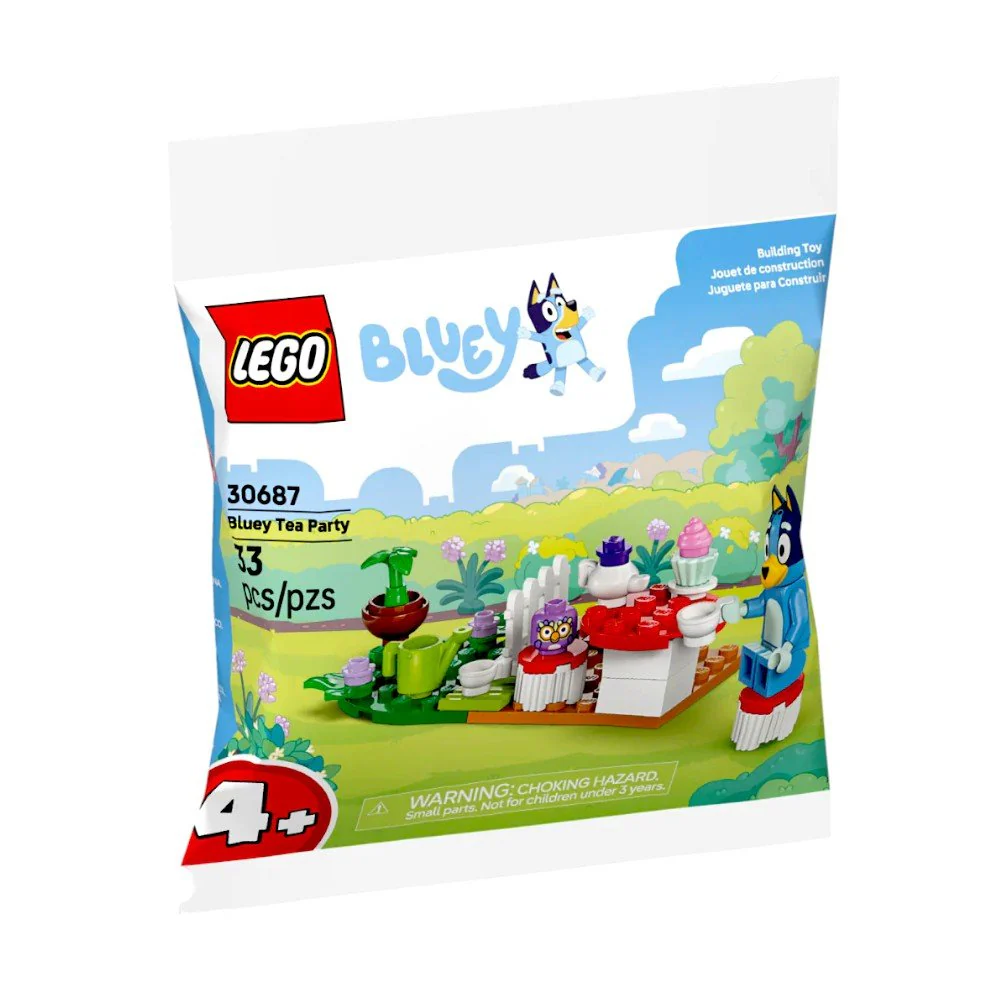Bloques LEGO Fiesta del Té de Bluey 30687