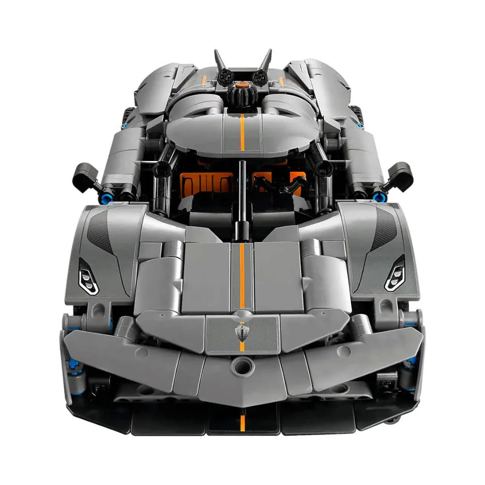 Bloques LEGO Hiperauto Koenigsegg Jesko Absolut Gris - Image 7