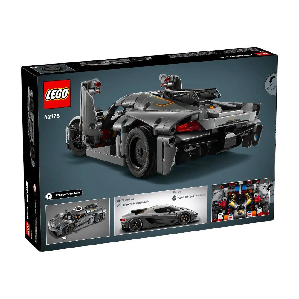 Bloques LEGO Hiperauto Koenigsegg Jesko Absolut Gris - Image 9