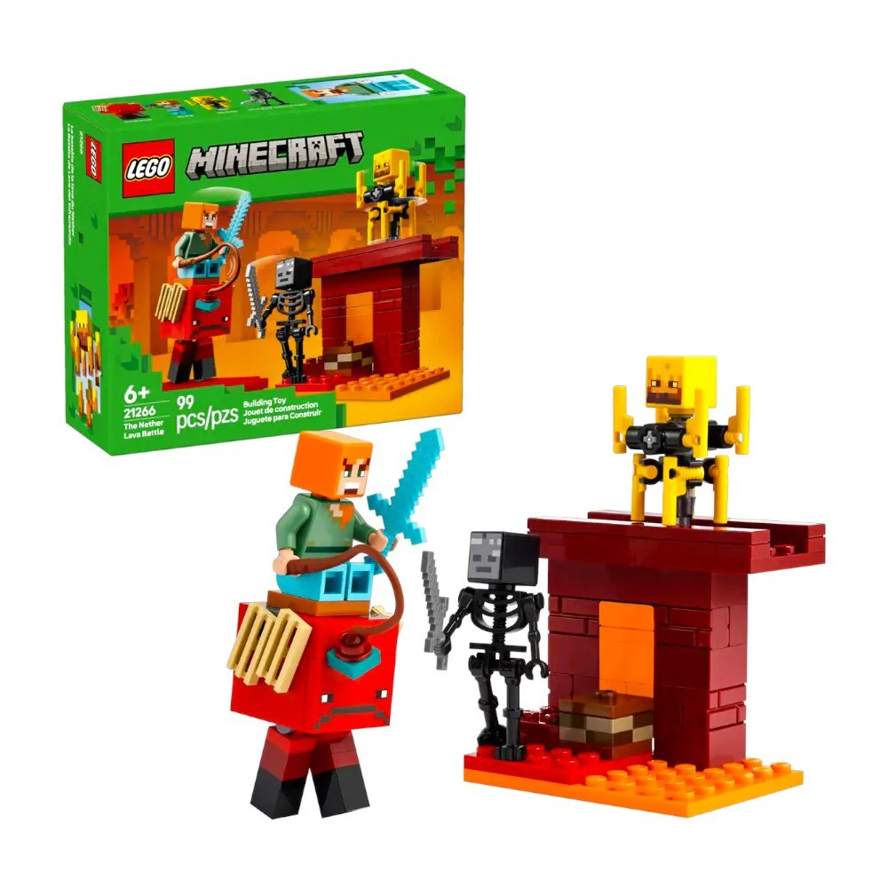 Bloques LEGO La Batalla de Lava del Inframundo