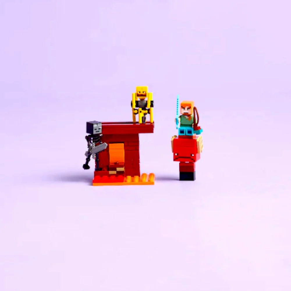 Bloques LEGO La Batalla de Lava del Inframundo - Image 2