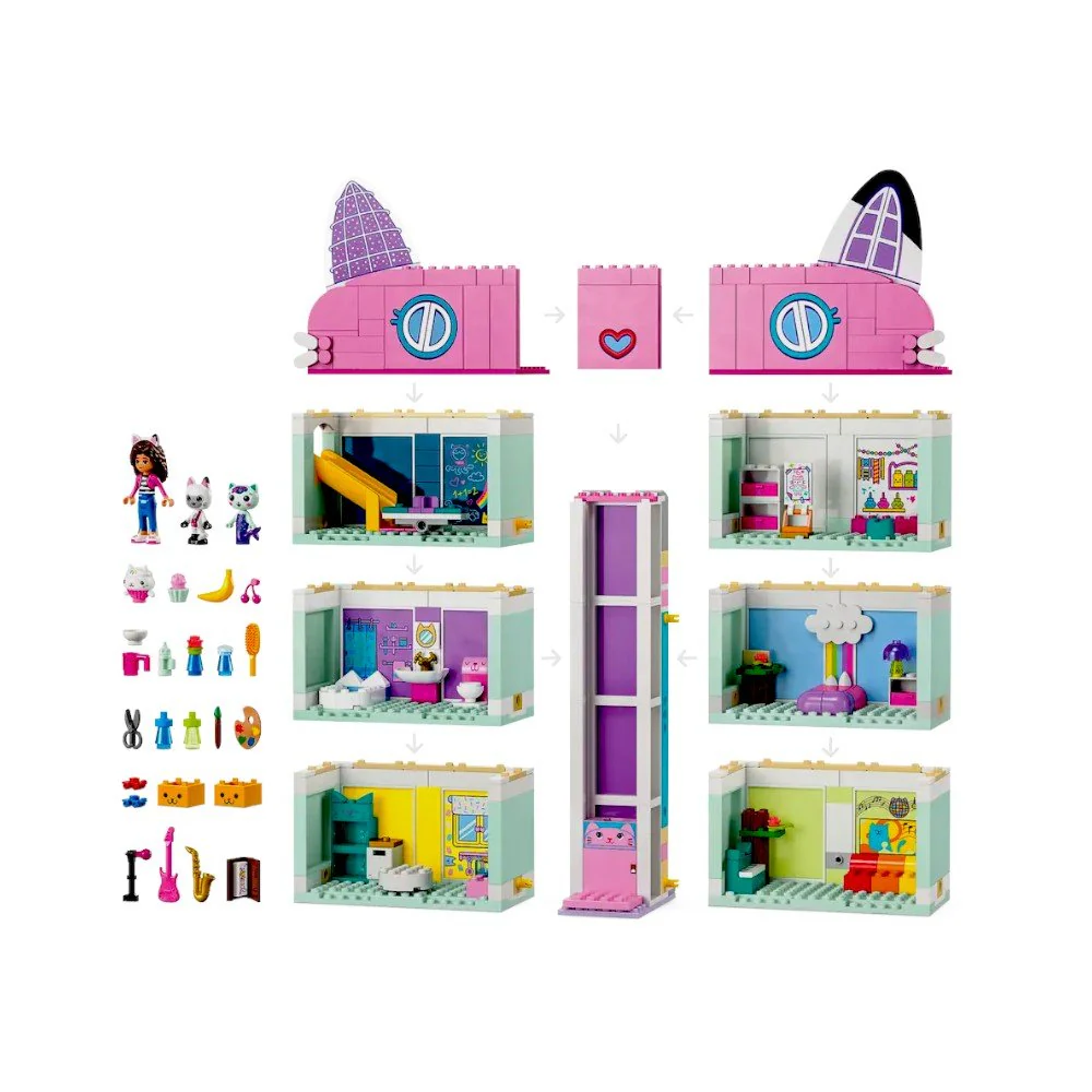 Bloques LEGO La Casa de Muñeca de Gabby - Image 7