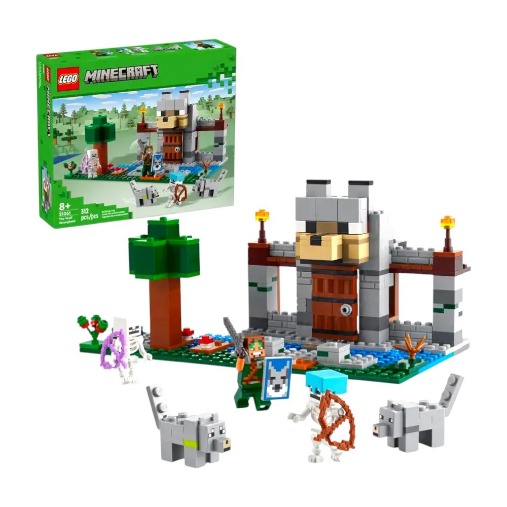 Bloques LEGO La Fortaleza-Lobo
