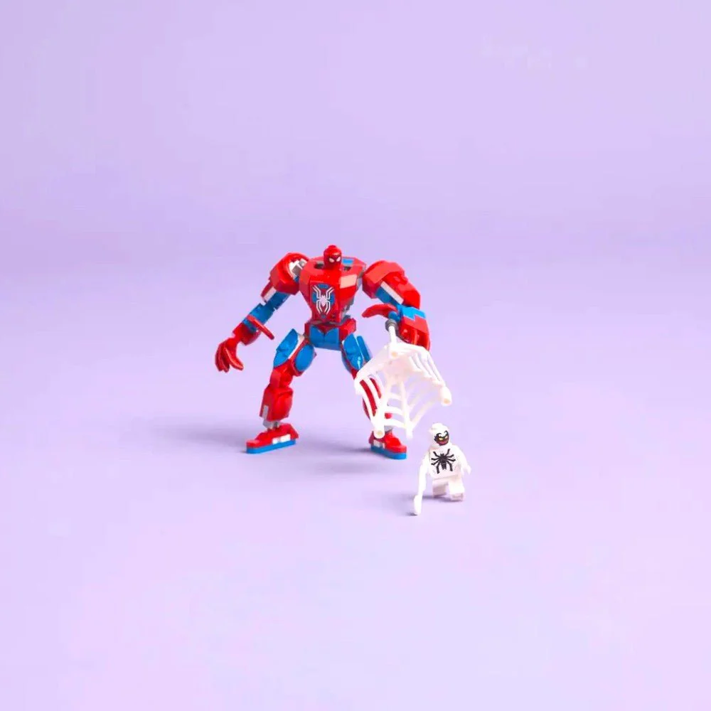 Bloques LEGO Mech de Spider-Man Vs Anti-Venom - Image 2