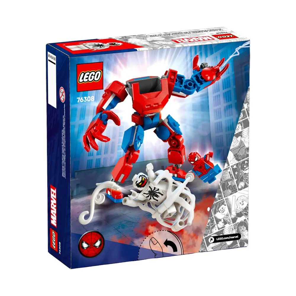 Bloques LEGO Mech de Spider-Man Vs Anti-Venom - Image 6