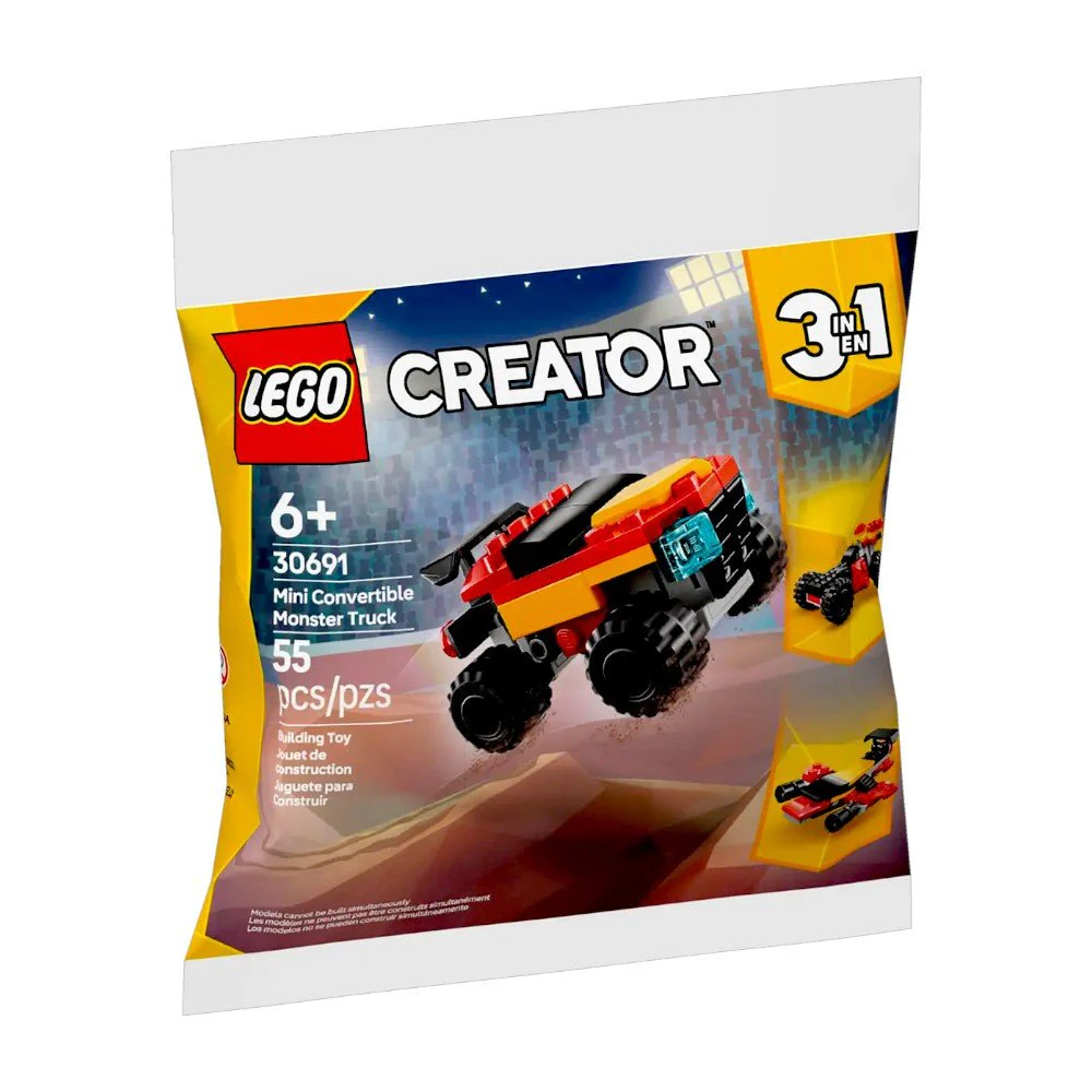 Bloques LEGO Mini Camioneta Monstruo Convertible