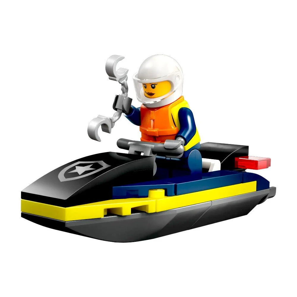 Bloques LEGO Moto de Agua de Policía - Image 2
