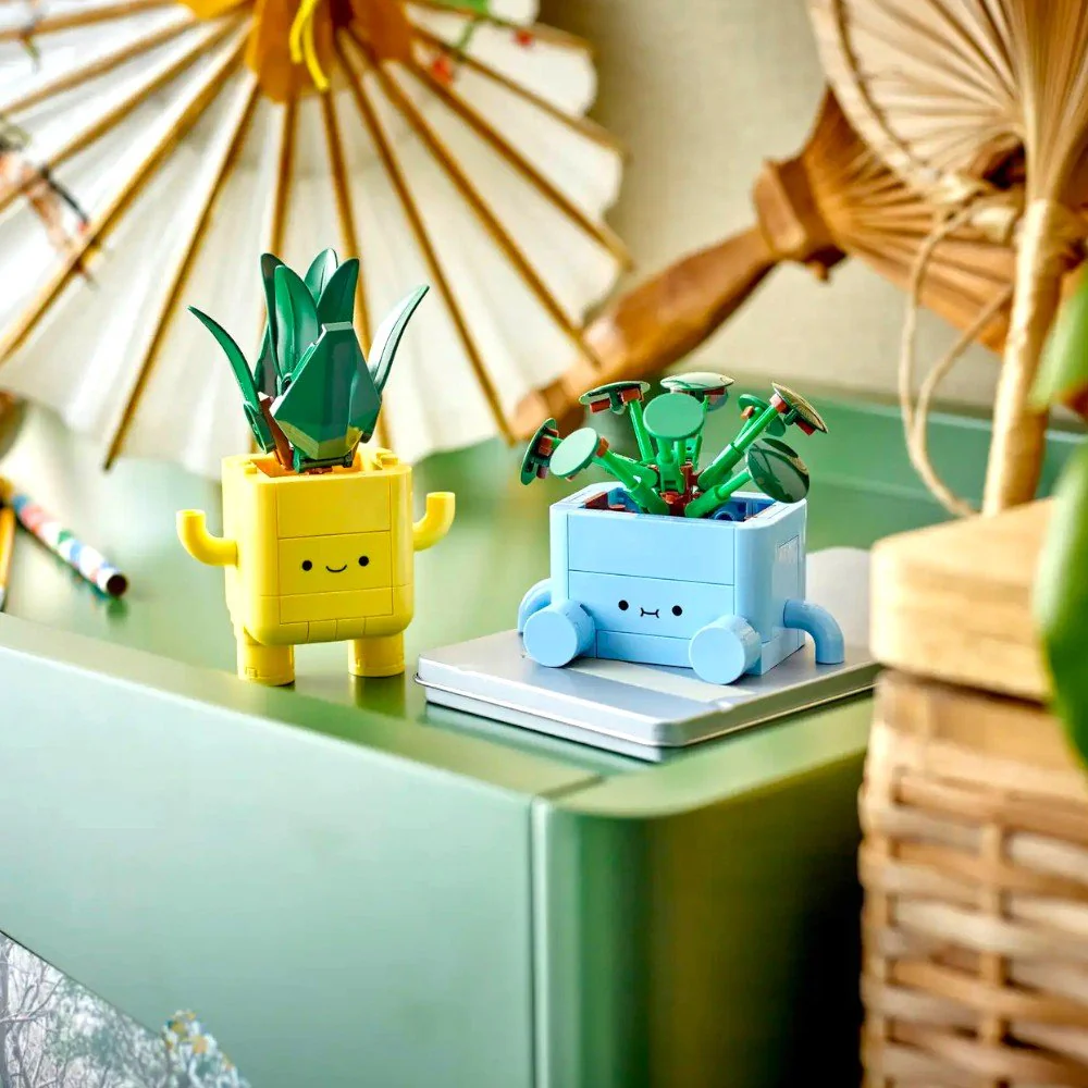 Bloques LEGO Plantas Felices - Image 2