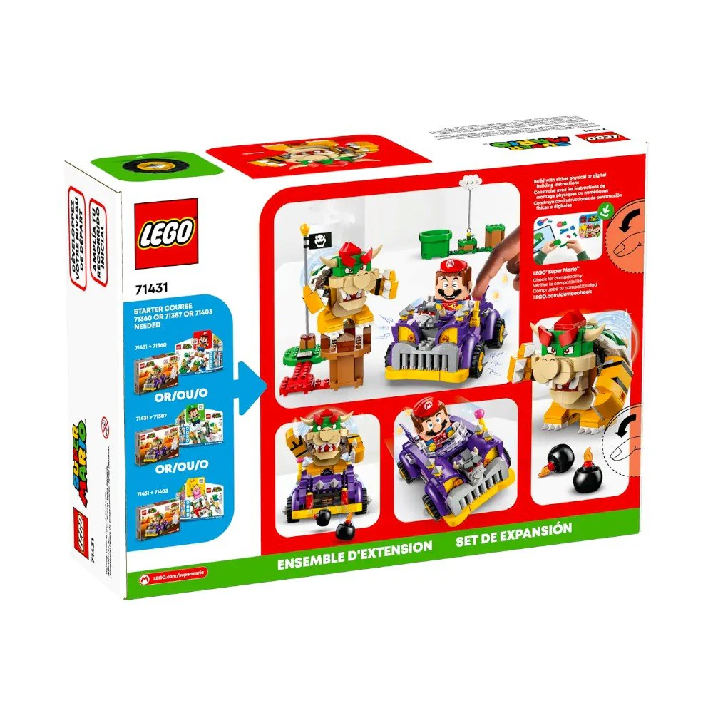 Bloques LEGO Super Mario / Coche Monstruoso de Bowser - Image 6