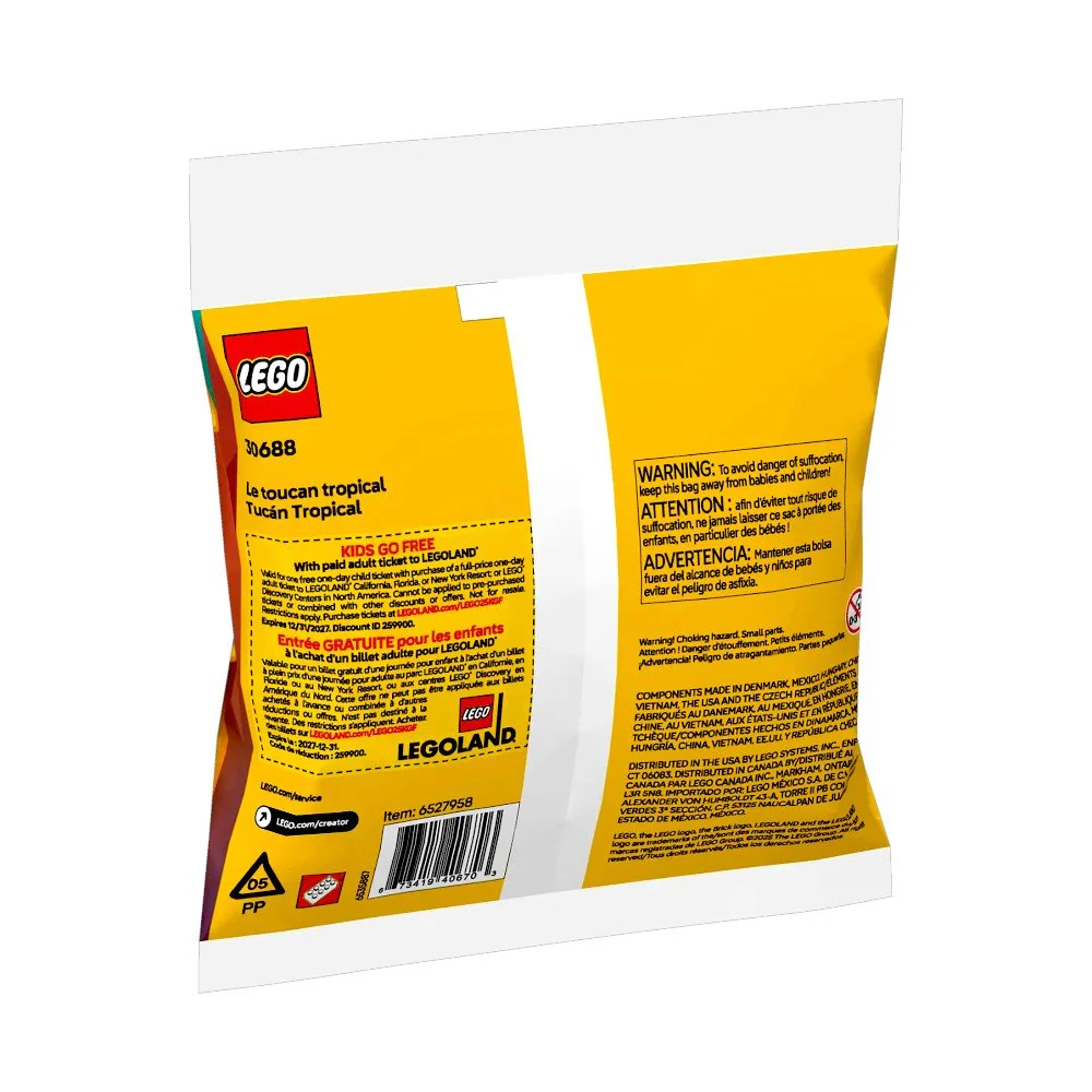 Bloques LEGO Tucán Tropical - Image 3
