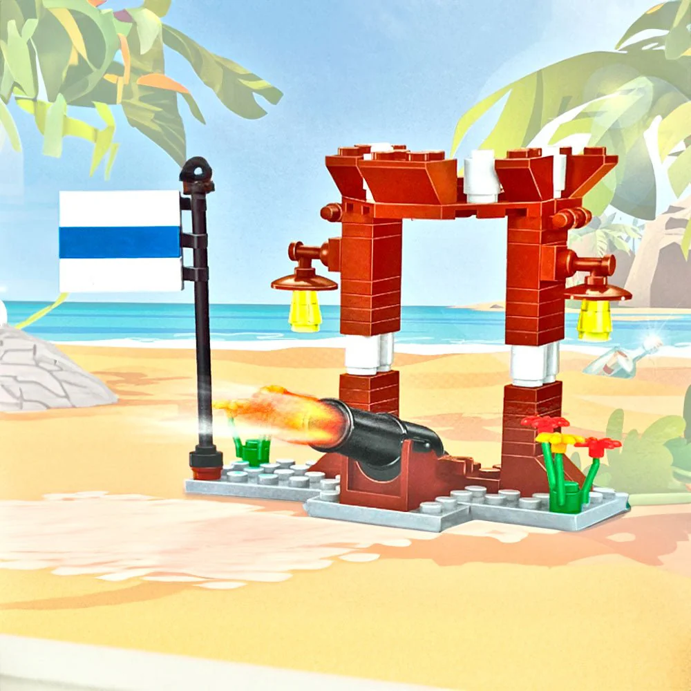 Bloques Piratas De 4 Diseños Surtido - Image 2