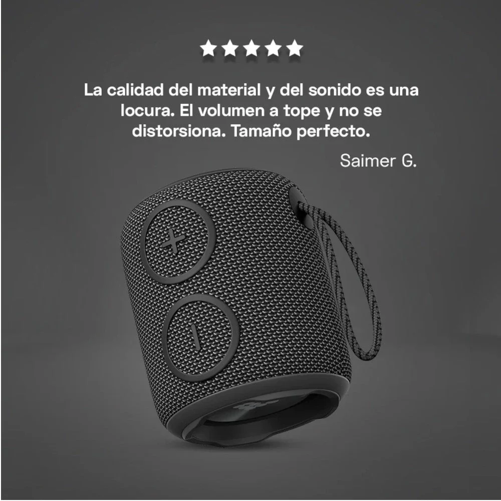 Bocina Portátil Cubitt Power Go / Obsidian Black / IPX7 - Image 6