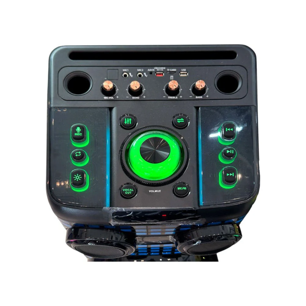 Bocina Portátil Premier 2x12" / Bluetooth / 65,000W PMPO - Image 5