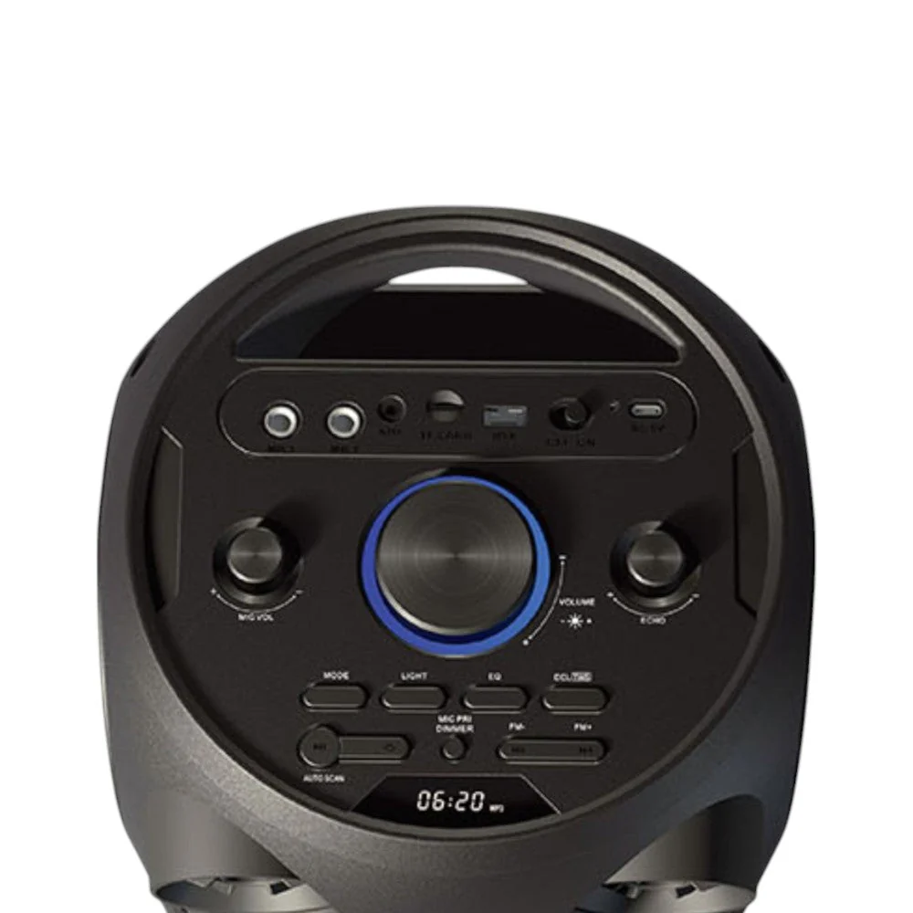 Bocina Portátil Sankey 2x6.5" / 50W / Bluetooth / Karaoke - Image 3