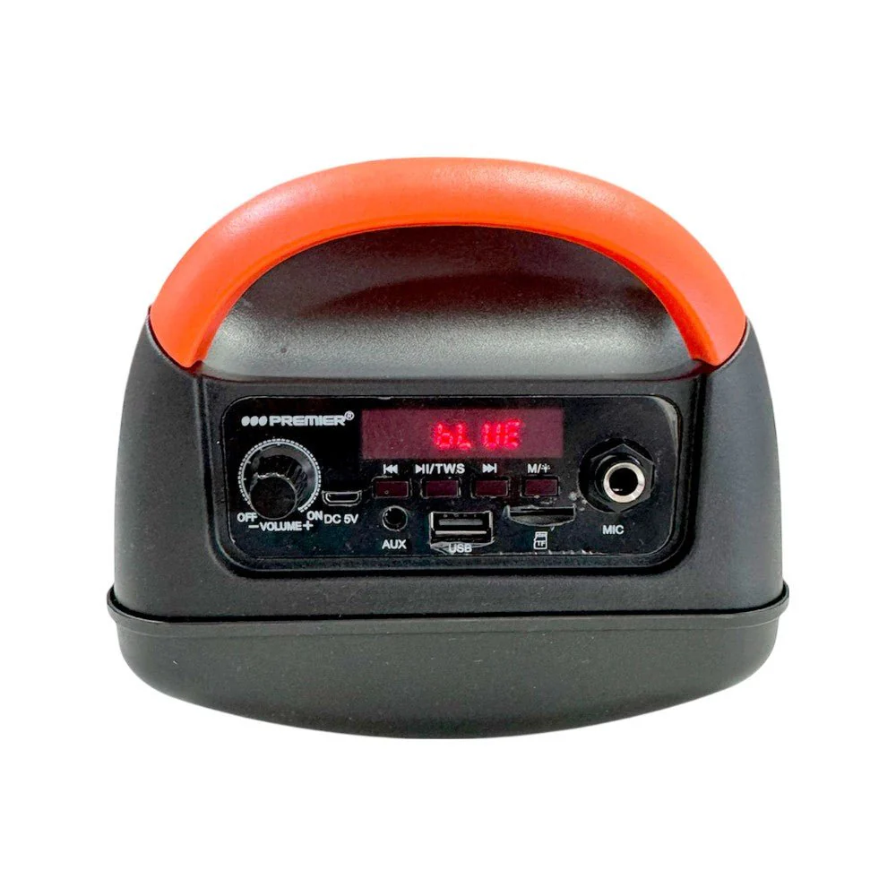 Bocina Recargable Premier 2x4" / 30,000 W / FM / USB / BT - Image 5