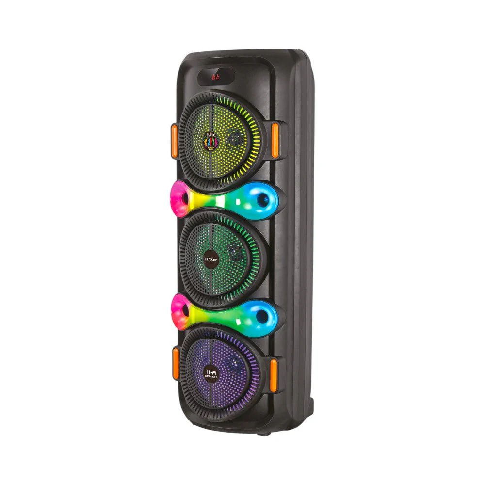Bocina Sankey 8"x3 / Portátil / Bluetooth / 20 W