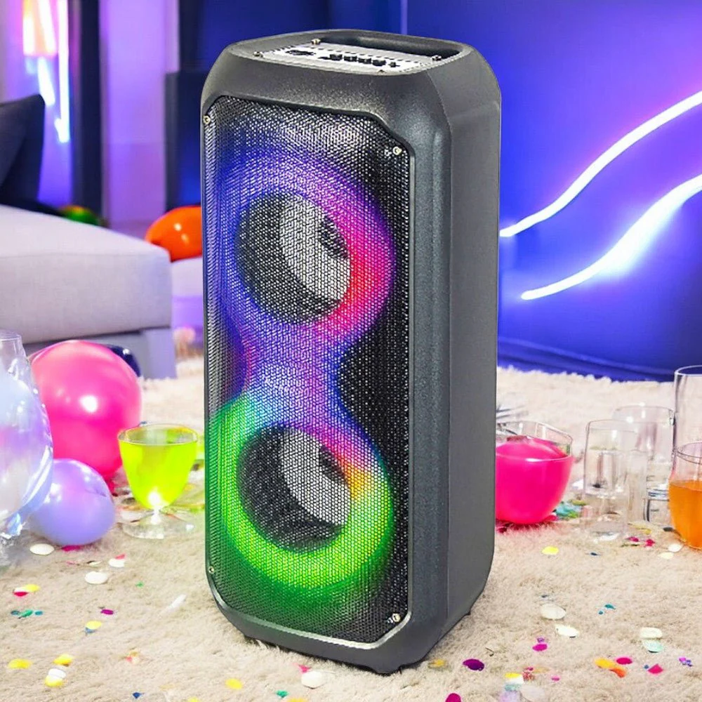 Bocina Sankey Portátil 2x4" / Bluetooth / Karaoke
