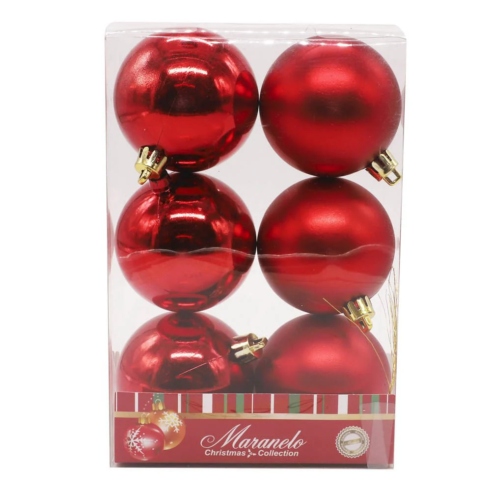 Bolas de Navidad Maranelo Christmas 6 cm 6 Piezas222