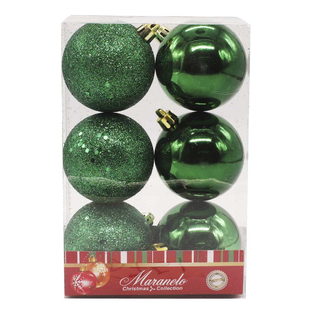 Bolas de Navidad Maranelo Christmas 6 cm 6 Piezas225