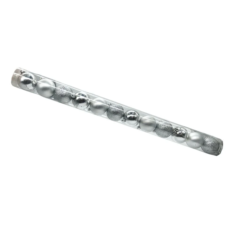 Bolas de Navidad Miro Christmas de 6 cm Brillantes 12 Piezas