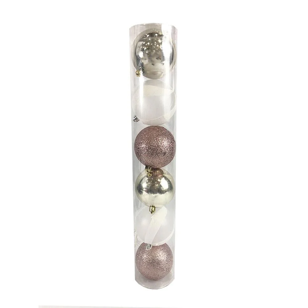 Bolas Navideñas Decorativas Maranelo Christmas 6 Piezas de 7 cm