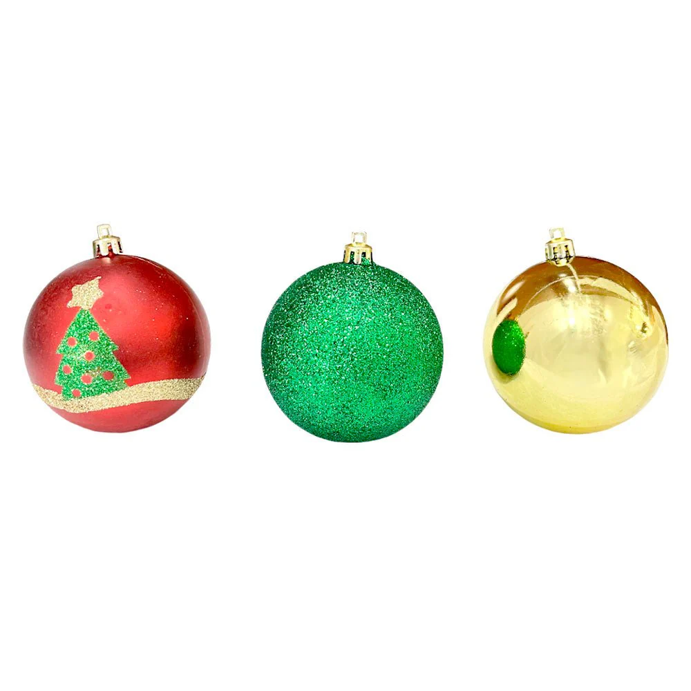 Bolas Navideñas Maranelo Christmas 10 Piezas / 7Cm / Brillante-Mate - Image 3