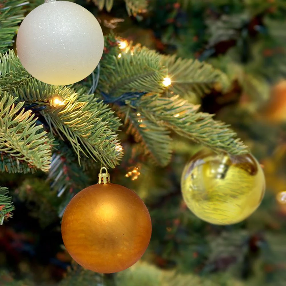 Bolas Navideñas Maranelo Christmas de 8Cm / 6 Piezas / Brillante-Mate