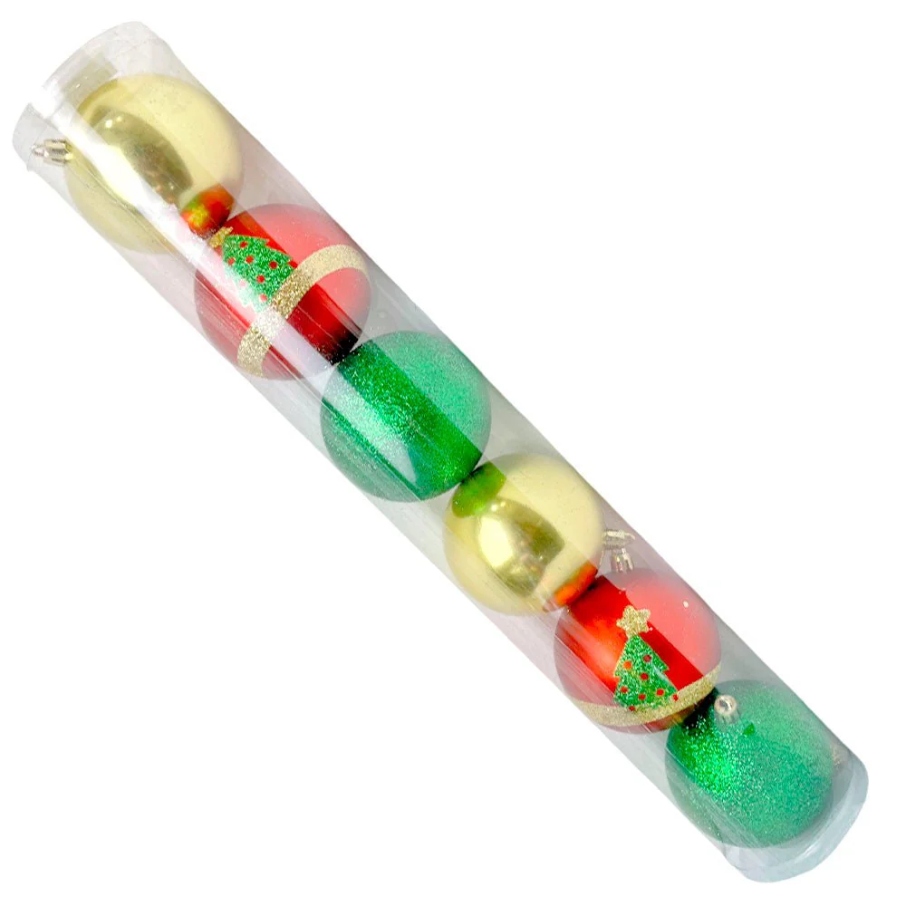 Bolas Navideñas Maranelo Christmas de 8Cm / 6 Piezas / Brillante-Mate / Surtidas - Image 2