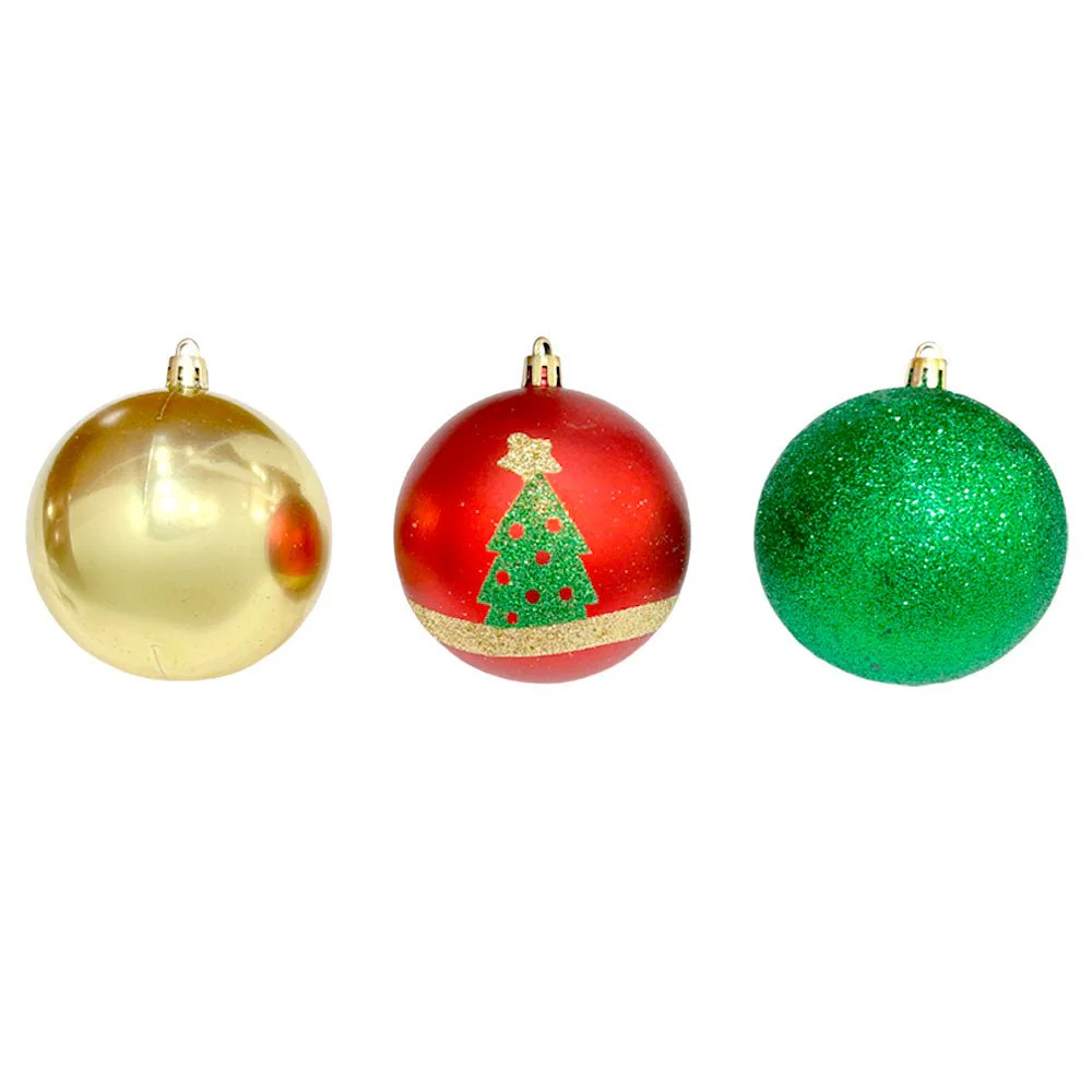 Bolas Navideñas Maranelo Christmas de 8Cm / 6 Piezas / Brillante-Mate / Surtidas - Image 3