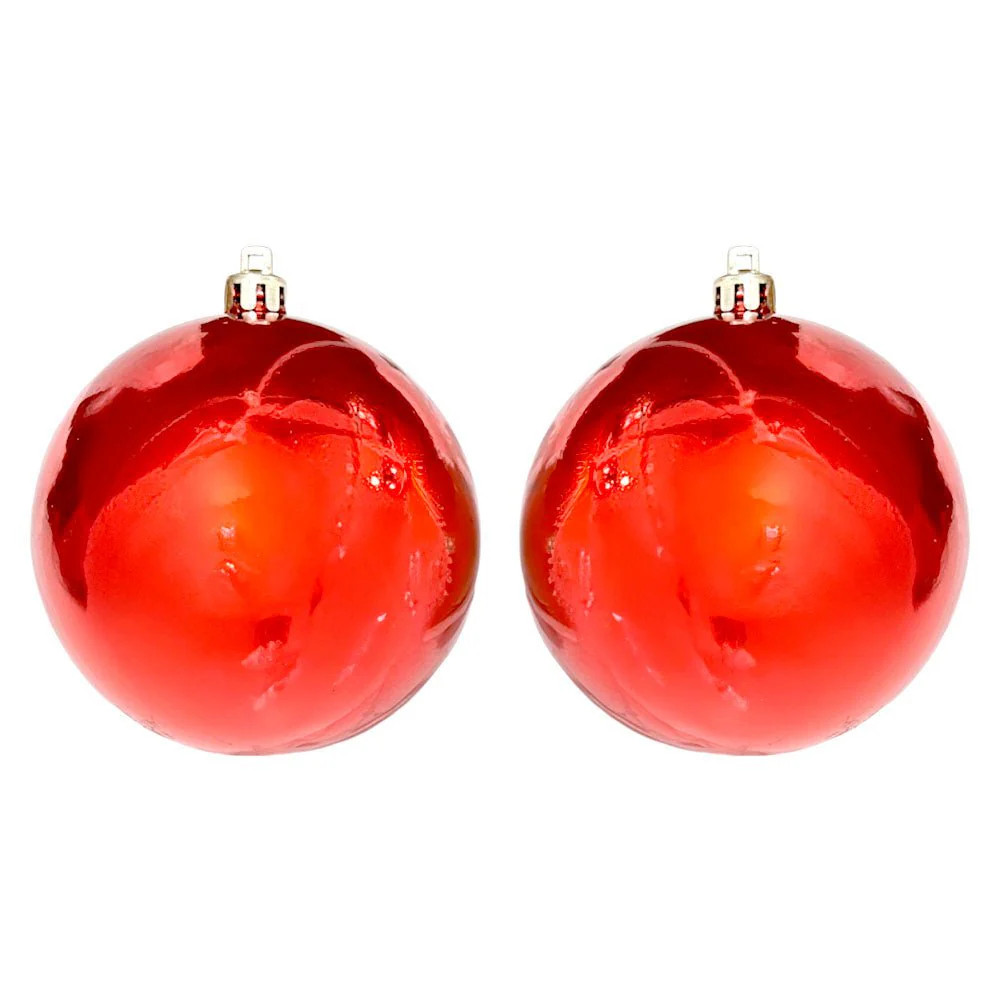 Bolas Navideñas Maranelo Christmas de 8Cm / 6 Piezas / Rojo Perlado - Image 3