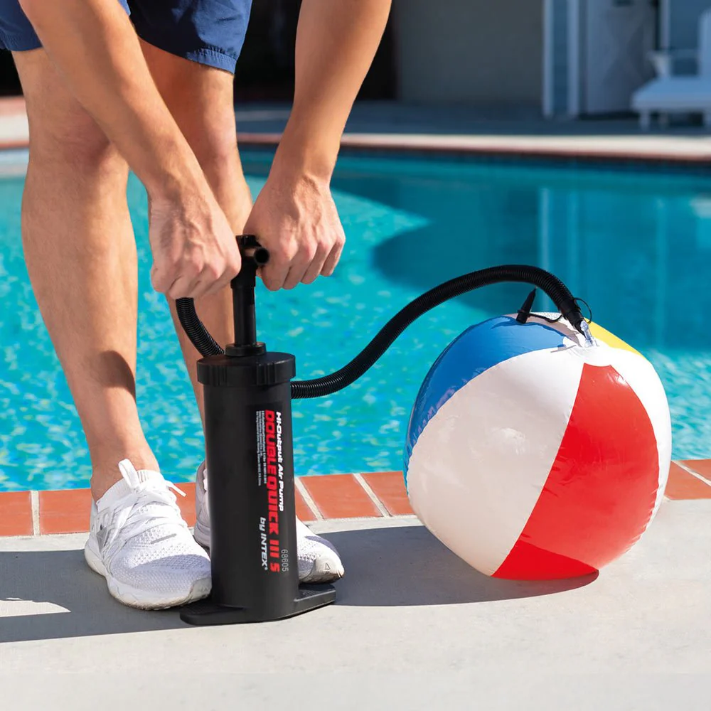 Bomba de Aire Manual – 37 cm Double Quick III S /Intex