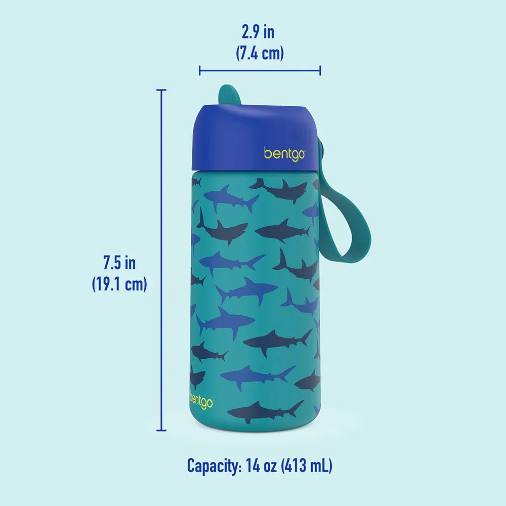 Botella Térmica Bentgo / 14 Onzas / Estampado Peces - Image 7