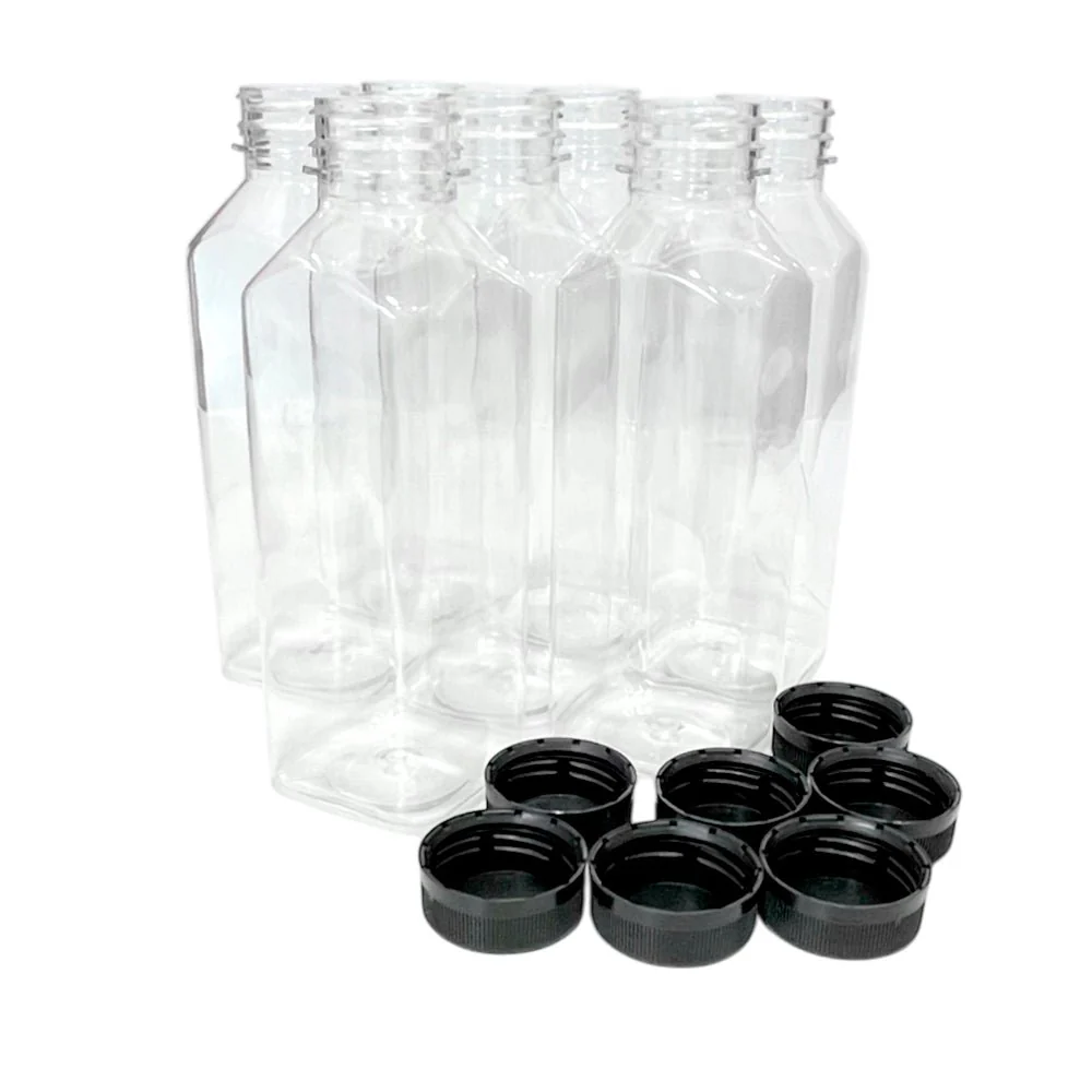 Botellas Plásticas / Lillian / Para Jugo / 7 Piezas / 16 oz - Image 3