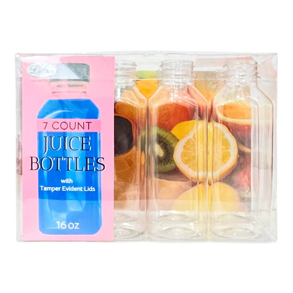 Botellas Plásticas / Lillian / Para Jugo / 7 Piezas / 16 oz - Image 4