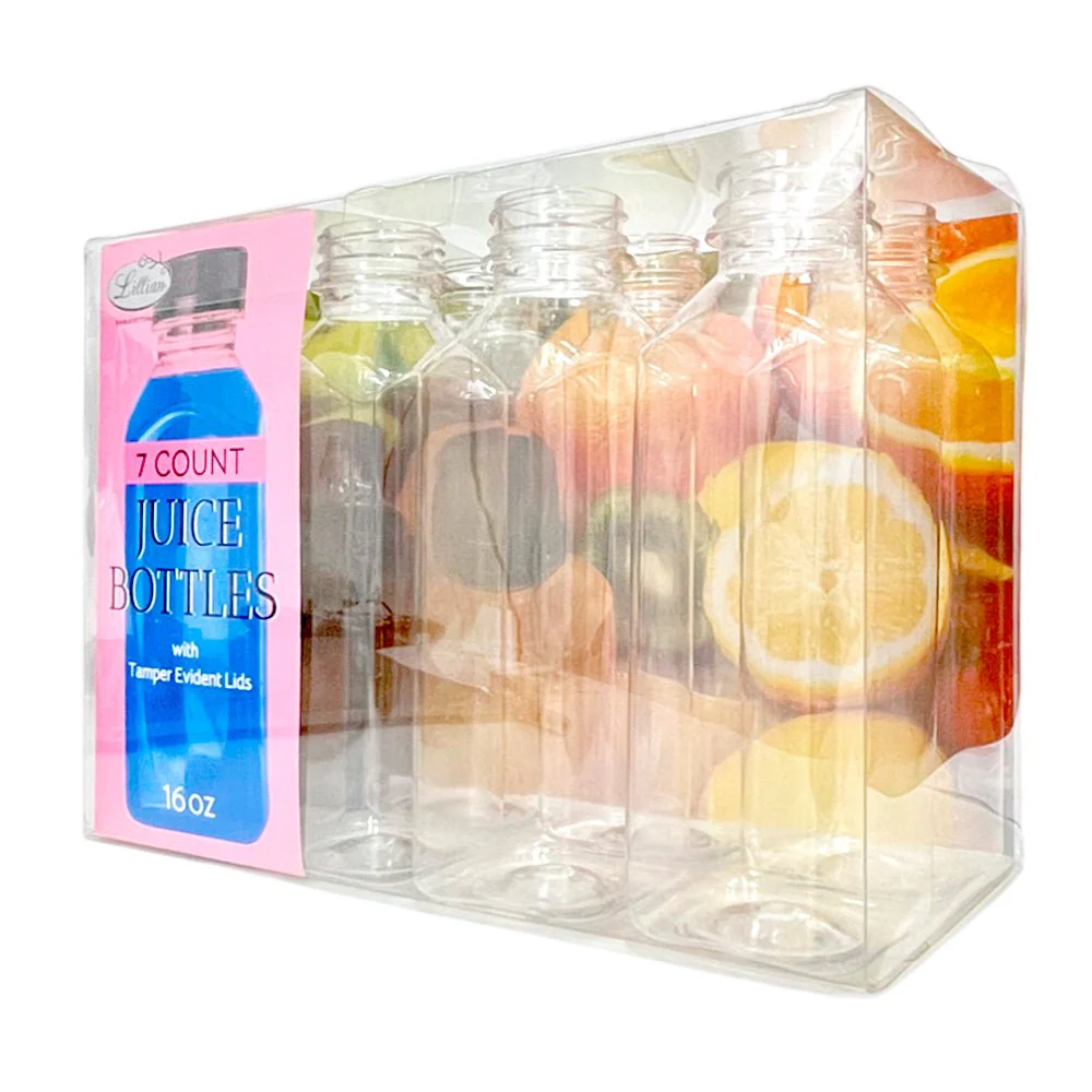 Botellas Plásticas / Lillian / Para Jugo / 7 Piezas / 16 oz - Image 5