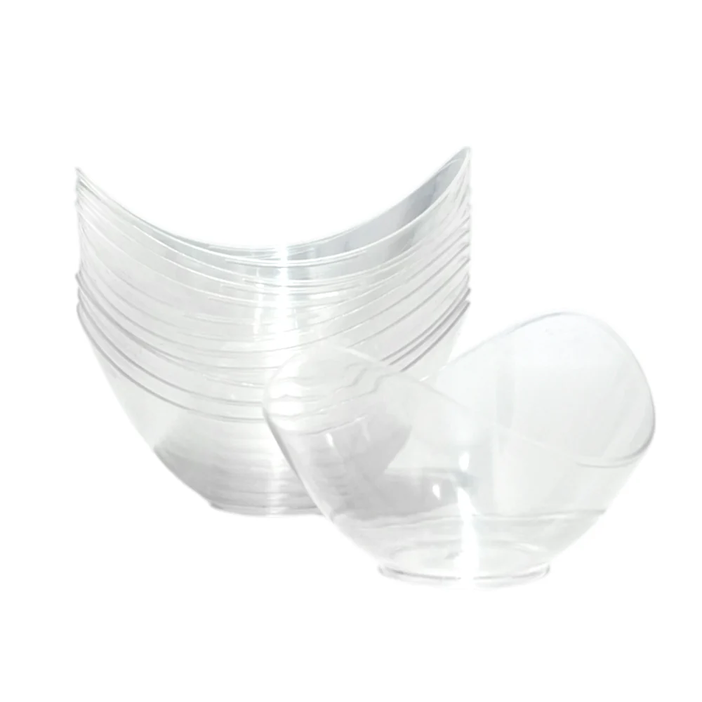 Bowls Desechables Lillian de 1.5 oz Ovalado de 12 Piezas
