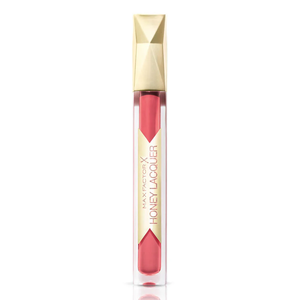 Brillo Labial Max Factor Honey Lacquer Tono Indulgent Coral