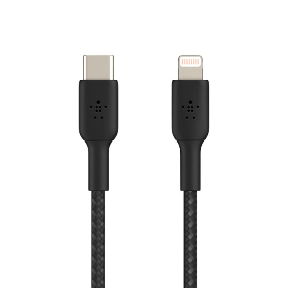 Cable Trenzado Usb-C Belkin Lightning BoostCharge / 1M / Negro - Image 2