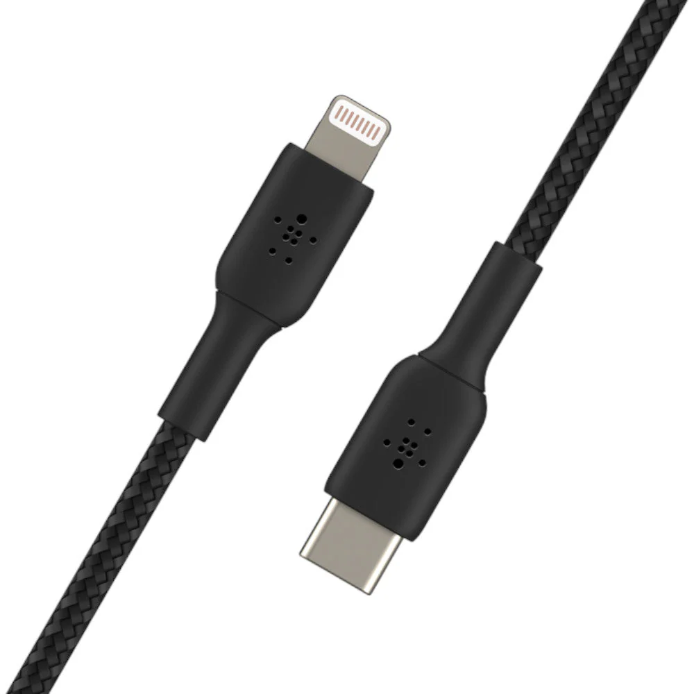 Cable Trenzado Usb-C Belkin Lightning BoostCharge / 1M / Negro - Image 3