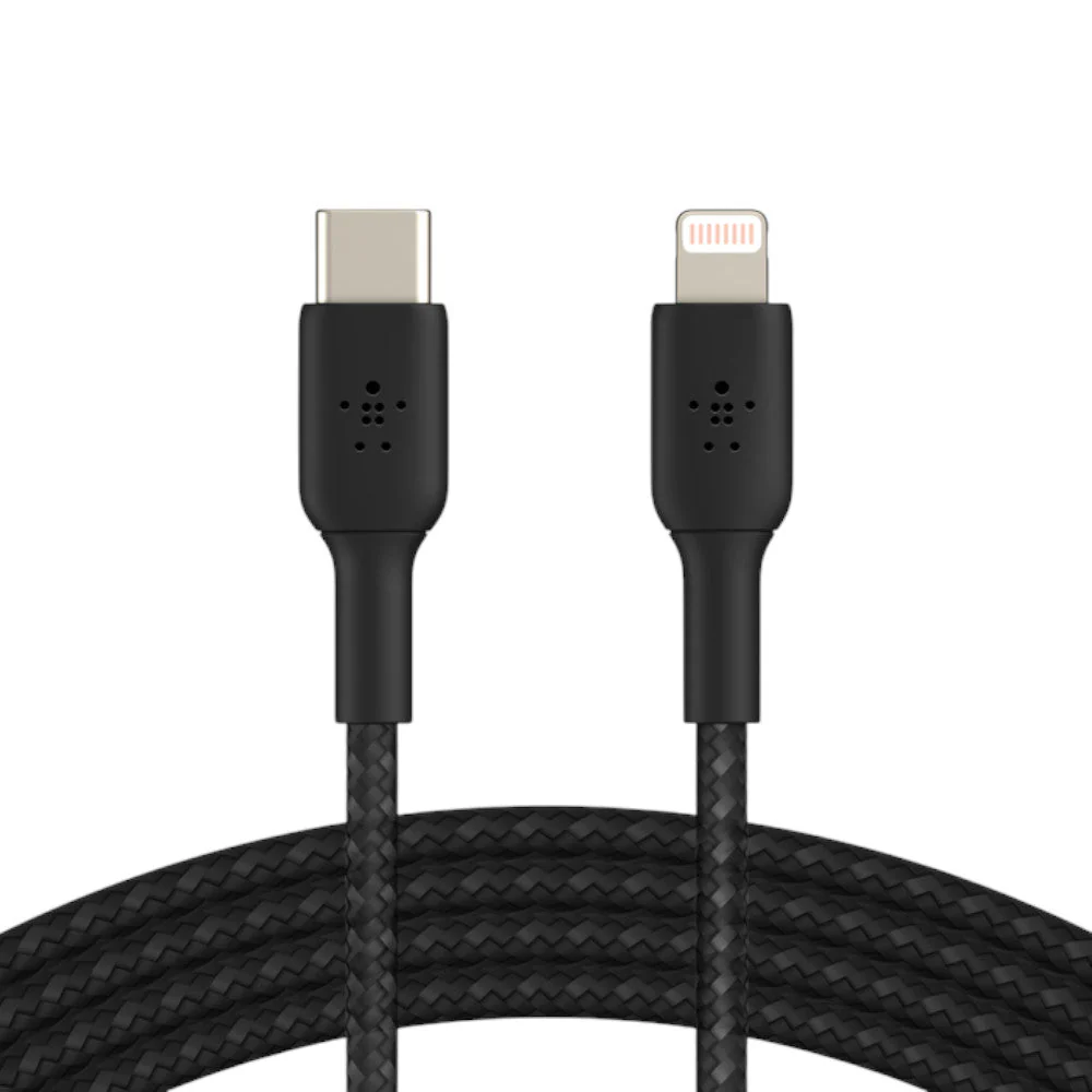 Cable Trenzado Usb-C Belkin Lightning BoostCharge / 1M / Negro - Image 4