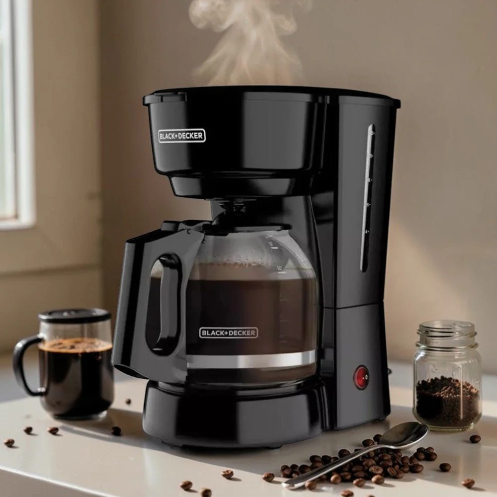 Cafetera Eléctrica Black & Decker de 12 Tazas -1385