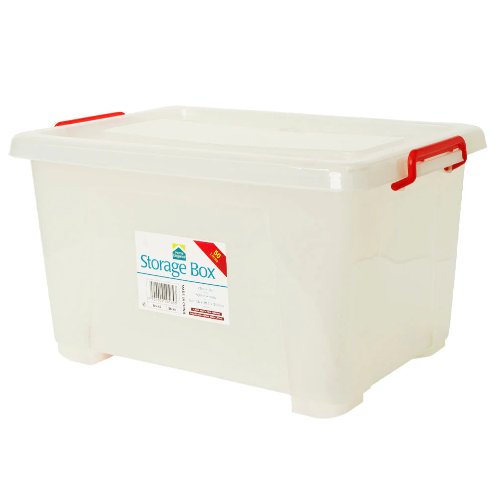 Caja de Almacenaje con Ruedas Home Elegance – 50 Litros - Image 2