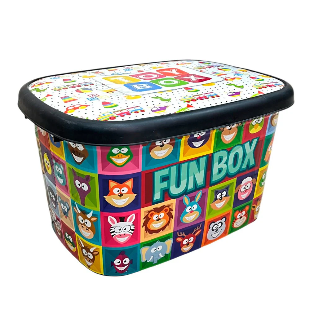 Caja Multiuso Mizan Plastic de 25 Litros / Surtida - Image 6