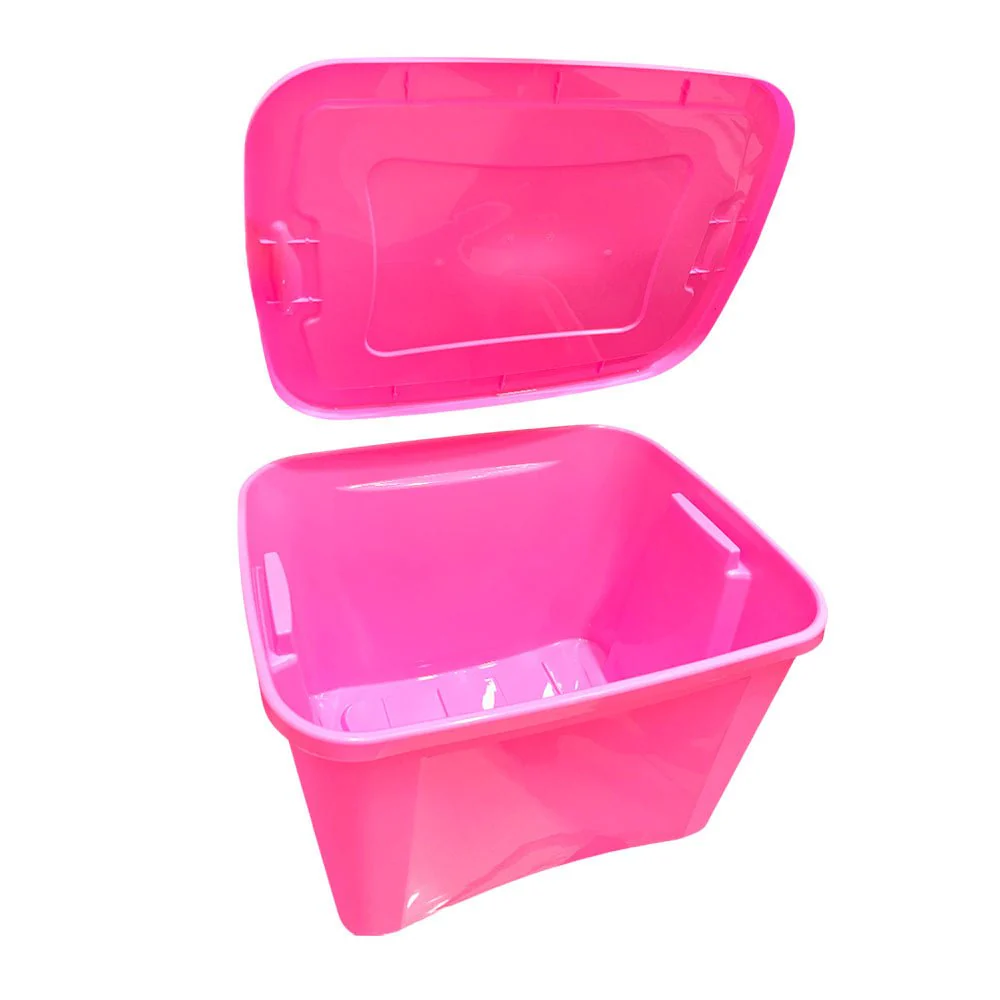 Caja Multiuso Polinplast de Plástico / 10 Galones / Rosado - Image 3