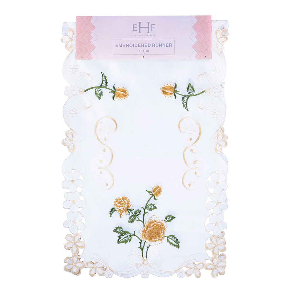 Camino de Mesa Livorno Gold 16"x 48"