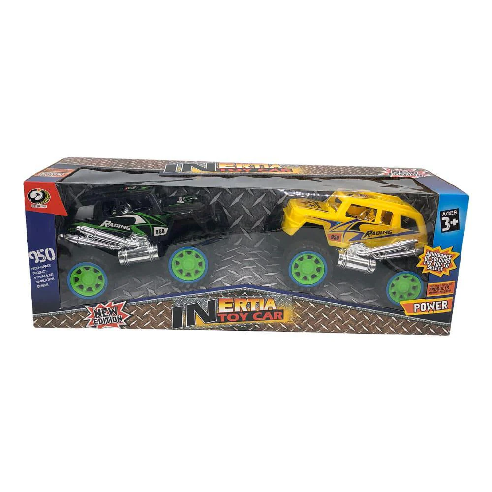 Camioneta 4 x 4 Inertia Toy Car 2 Piezas