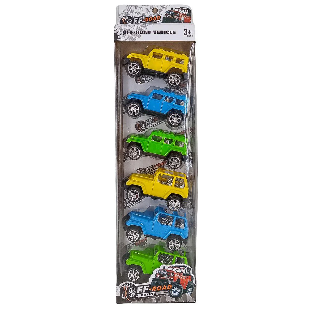 Camioneta Fricción Huada Off Road 6 Piezas