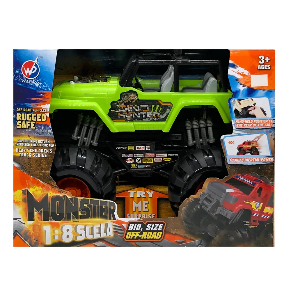 Camioneta Fricción Wanda 1:8 Monster Truck - Surtido,1