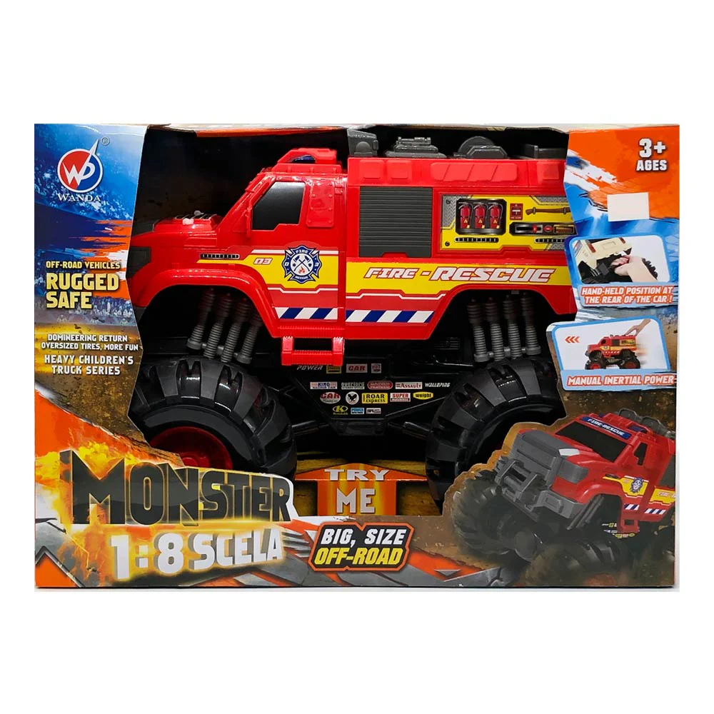 Camioneta Star Toys Monster Fricción - Surtido