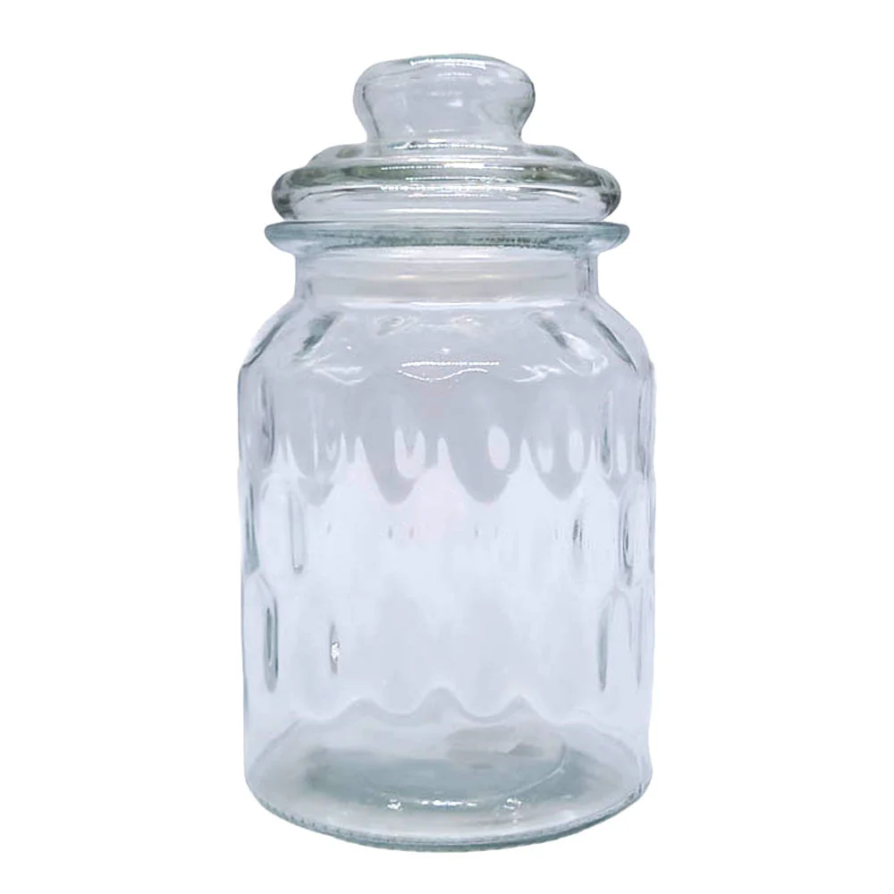Canister de Vidrio Con Tapa Homestar 19 cm x 11 cm
